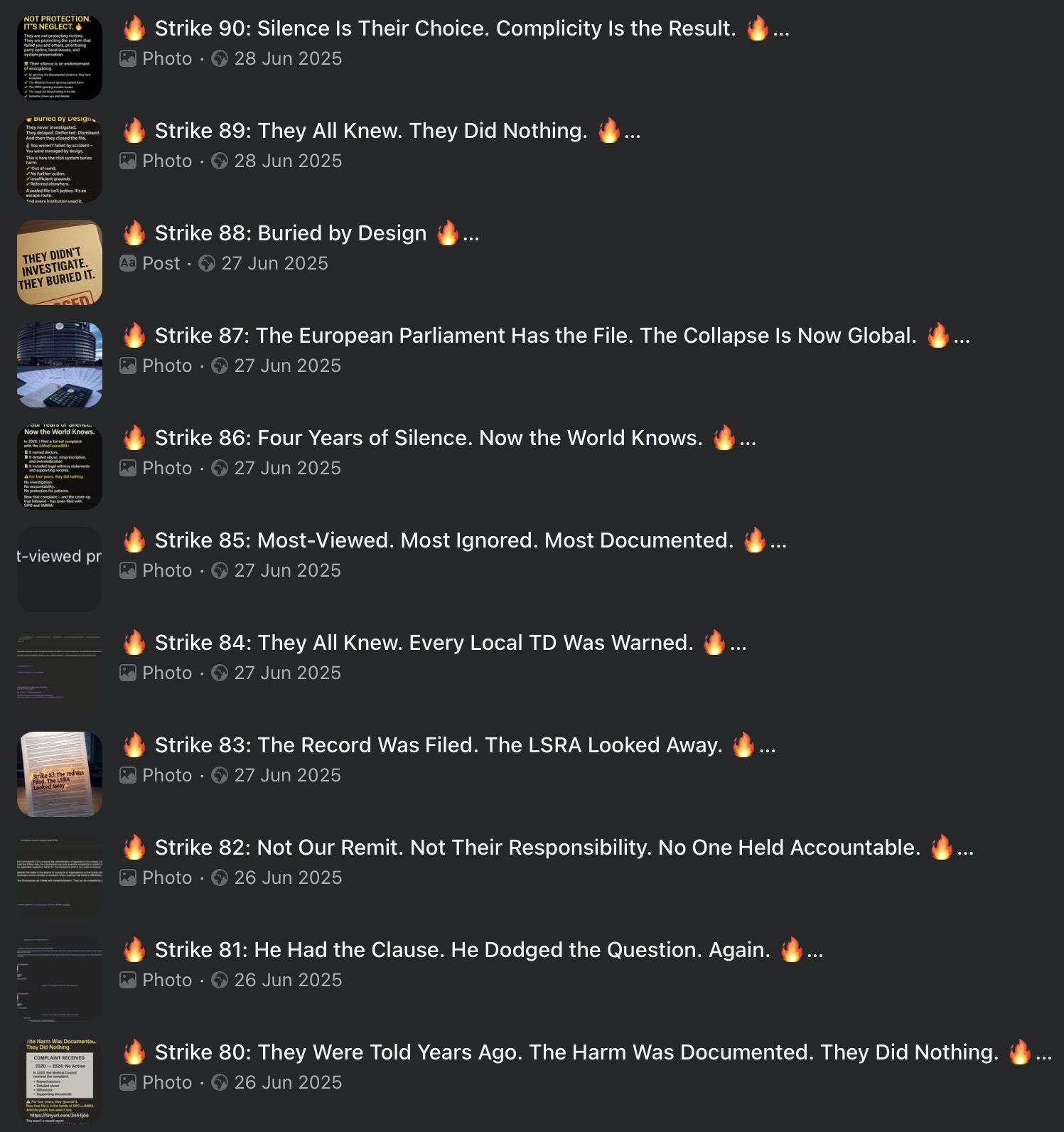 Strike Archive — Strikes 080–090
